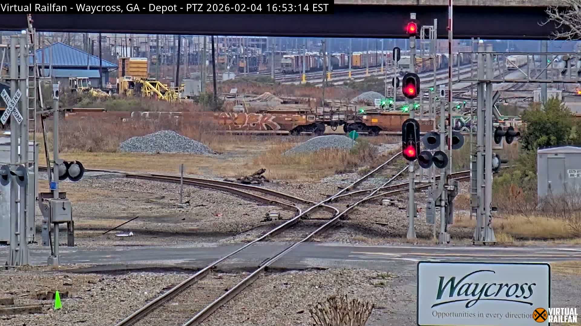 Waycross Railway Depot Live Cam - Waycross, Ware, Georgia, USA  