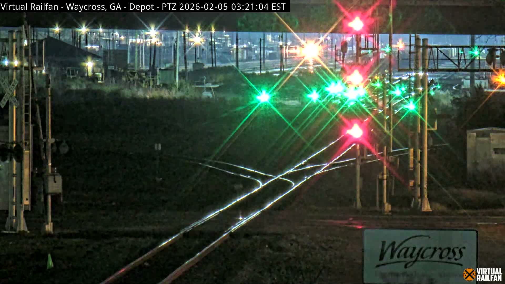 Waycross Railway Depot Live Cam - Waycross, Ware, Georgia, USA  