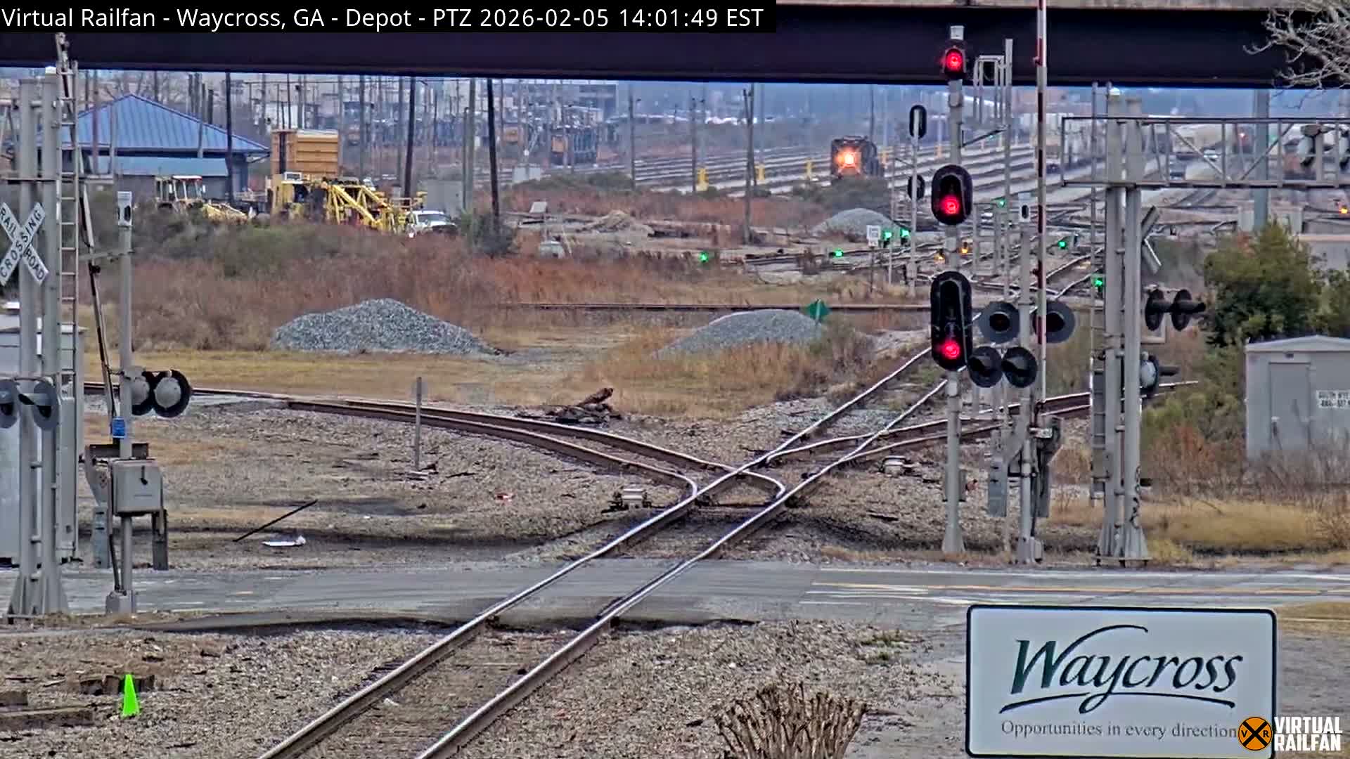 Waycross Railway Depot Live Cam - Waycross, Ware, Georgia, USA  