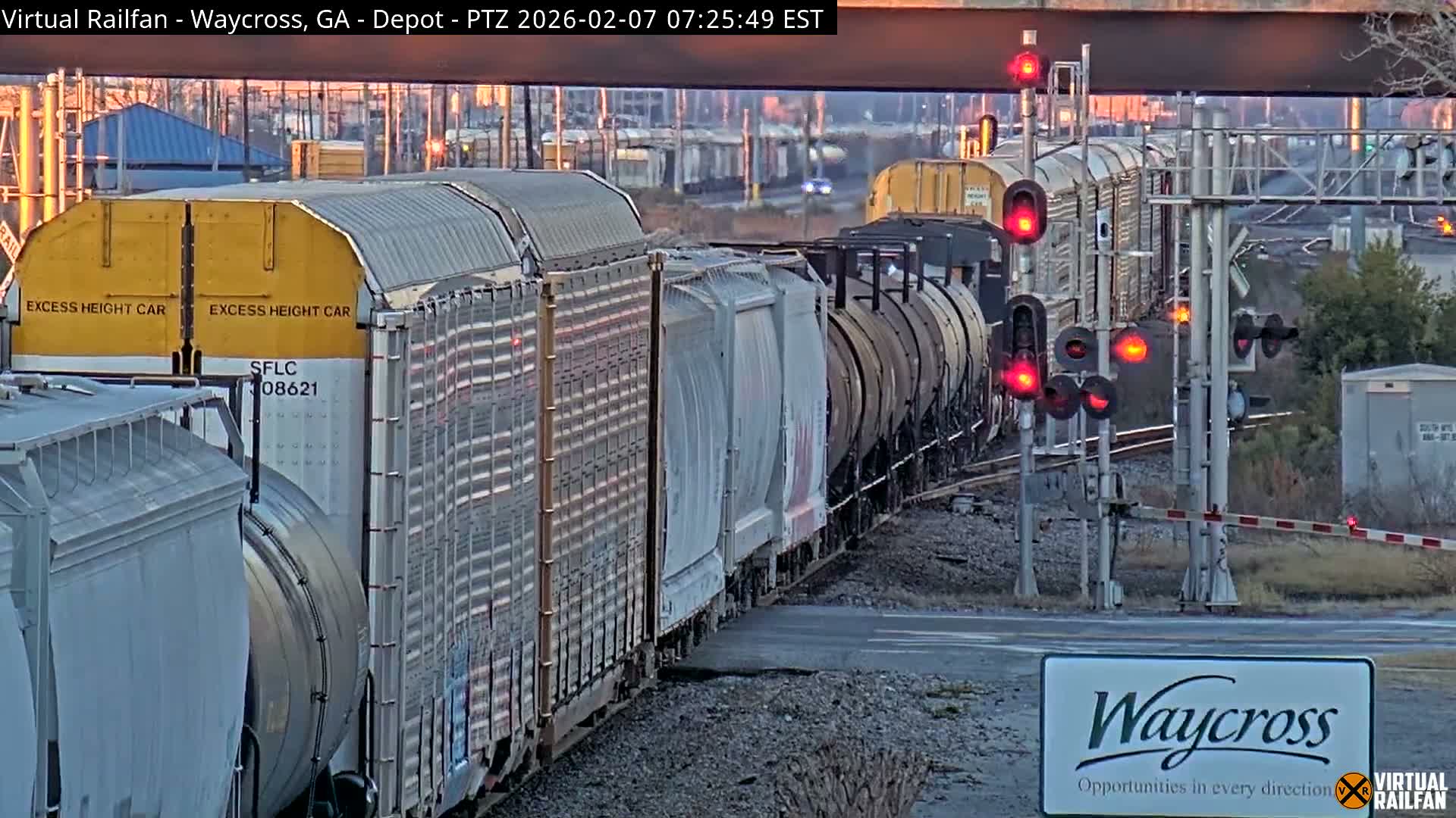 Waycross Railway Depot Live Cam - Waycross, Ware, Georgia, USA  