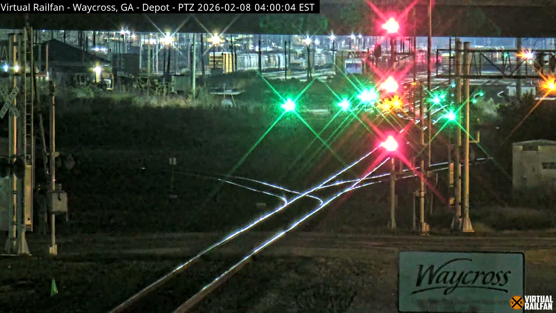 Waycross Railway Depot Live Cam - Waycross, Ware, Georgia, USA  