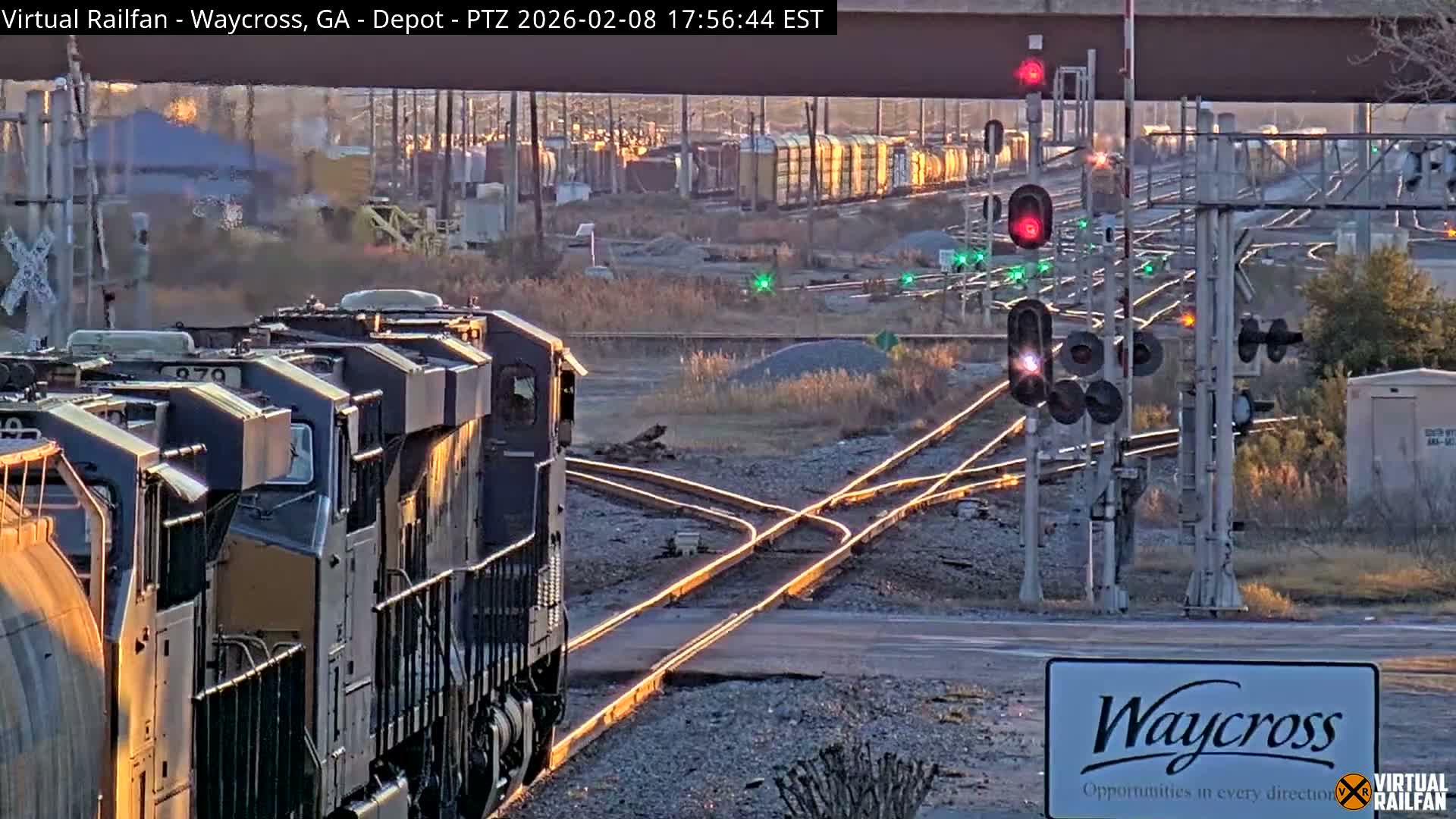 Waycross Railway Depot Live Cam - Waycross, Ware, Georgia, USA  