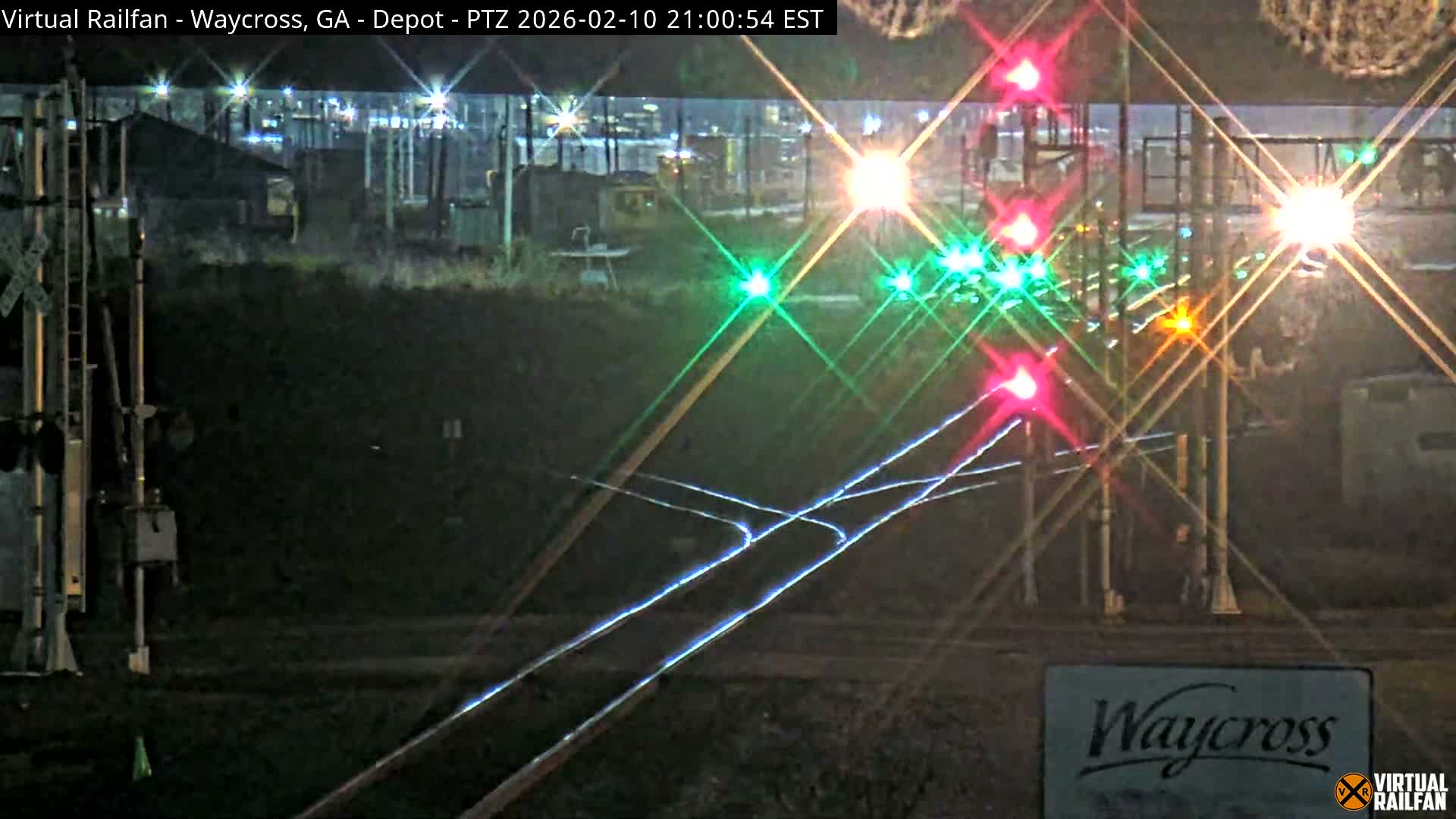 Waycross Railway Depot Live Cam - Waycross, Ware, Georgia, USA  