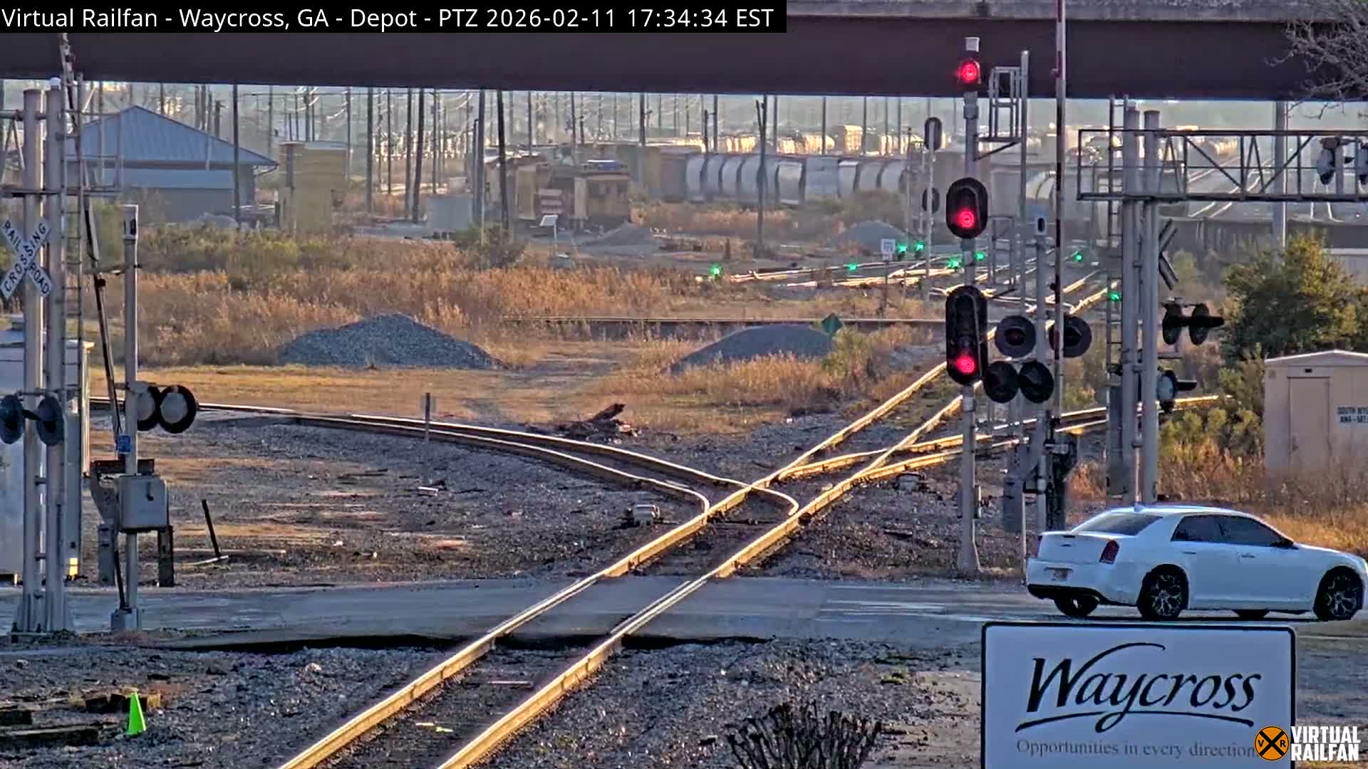 Waycross Railway Depot Live Cam - Waycross, Ware, Georgia, USA  