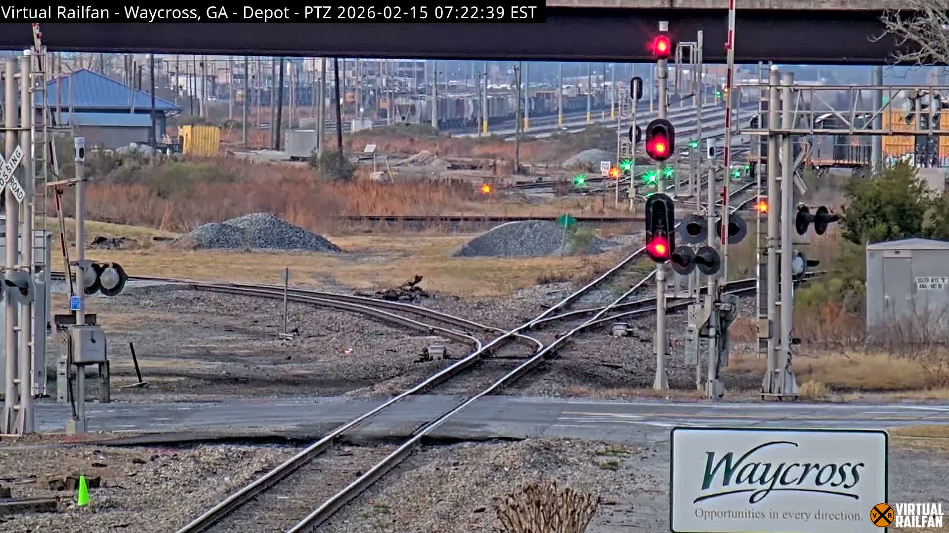Waycross Railway Depot Live Cam - Waycross, Ware, Georgia, USA  