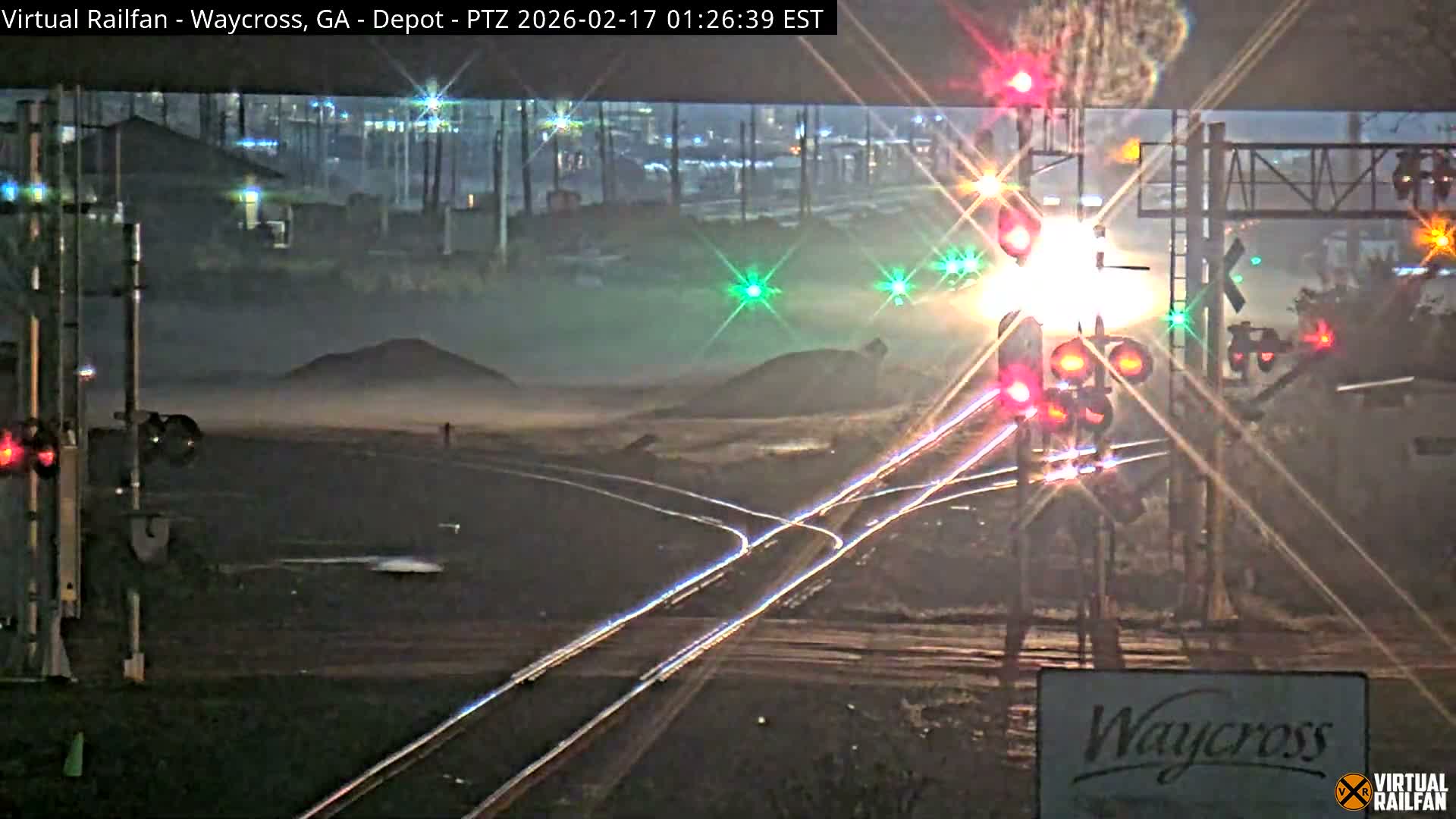 Waycross Railway Depot Live Cam - Waycross, Ware, Georgia, USA  