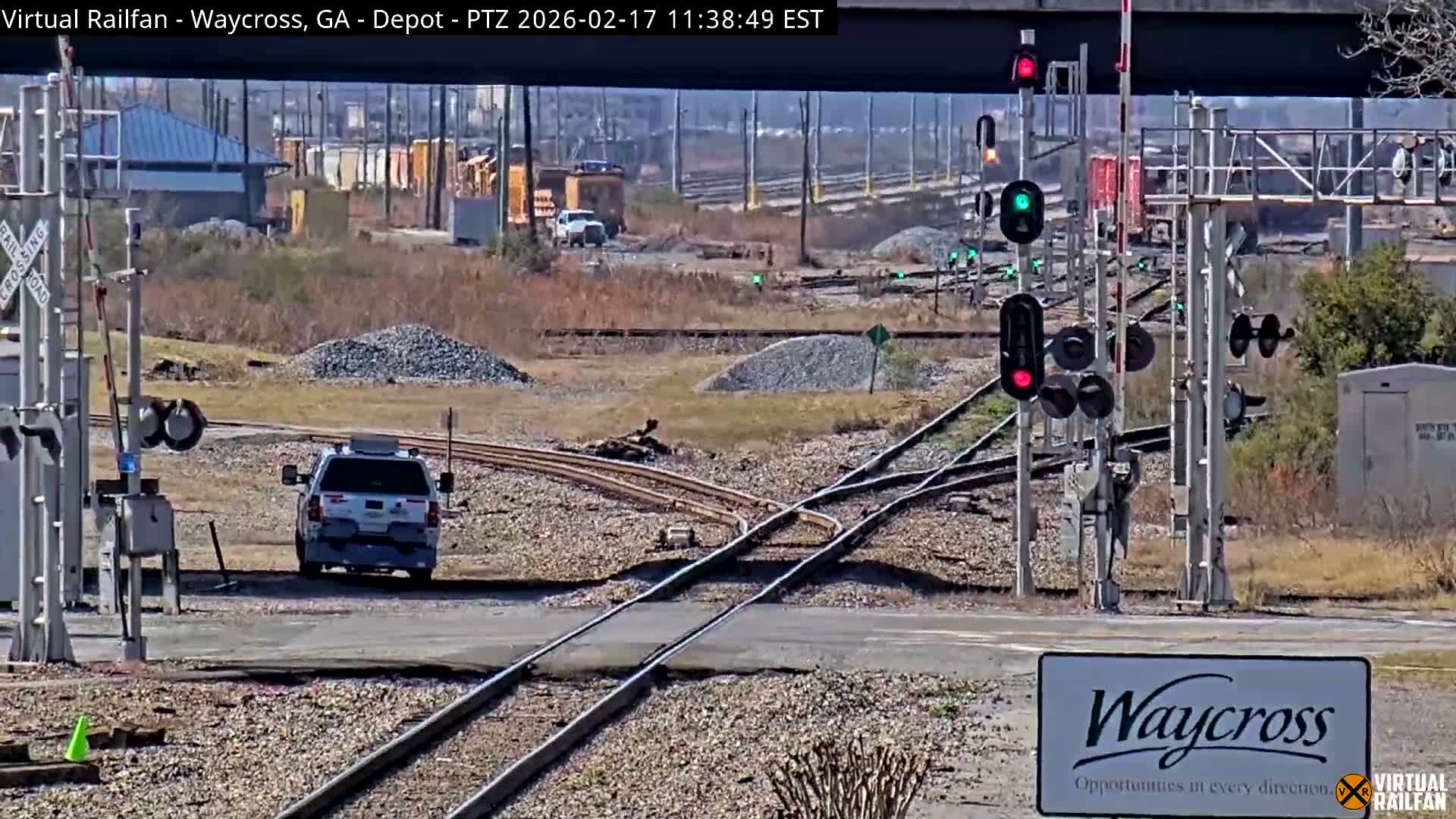 Waycross Railway Depot Live Cam - Waycross, Ware, Georgia, USA  