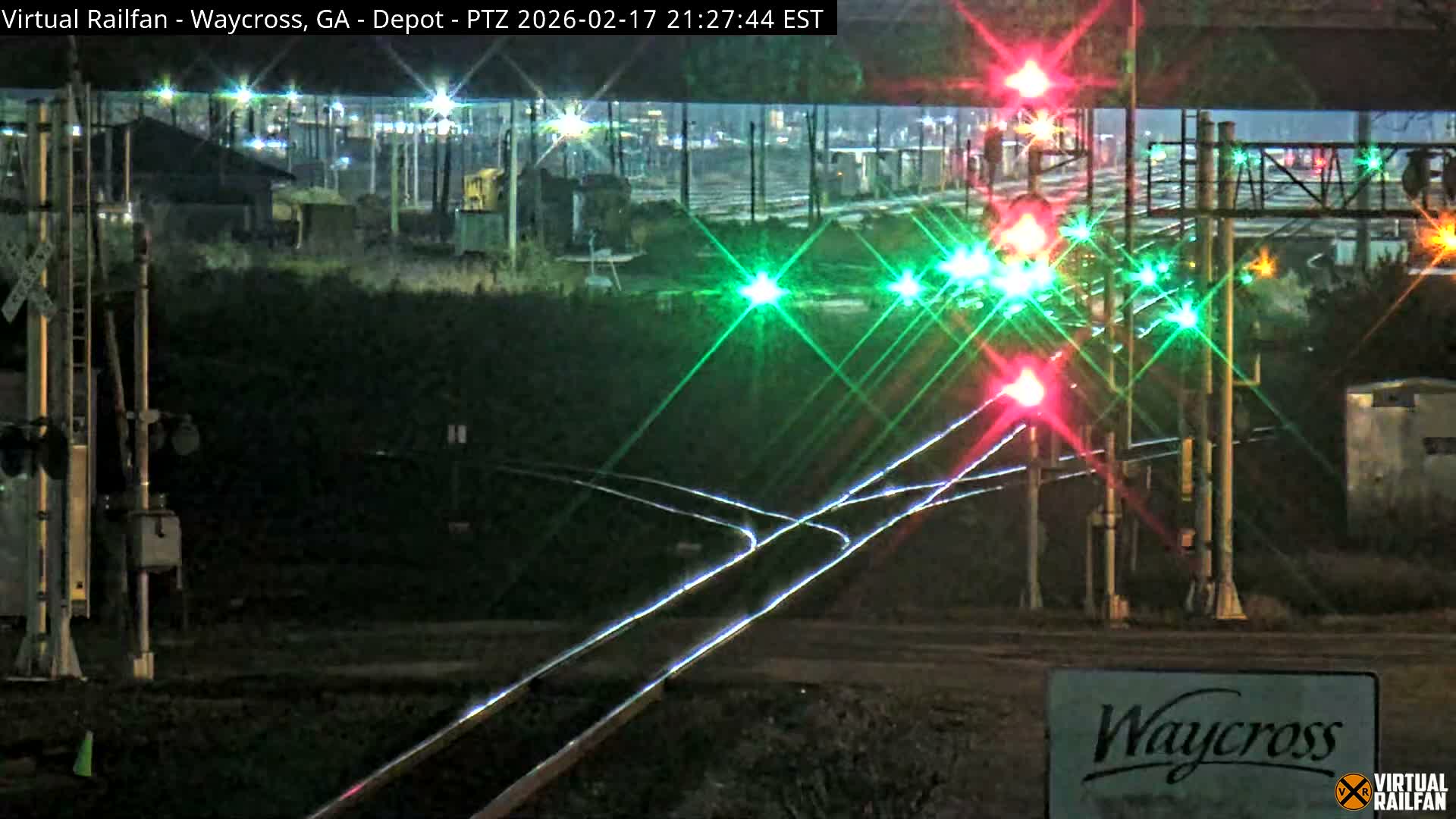 Waycross Railway Depot Live Cam - Waycross, Ware, Georgia, USA  