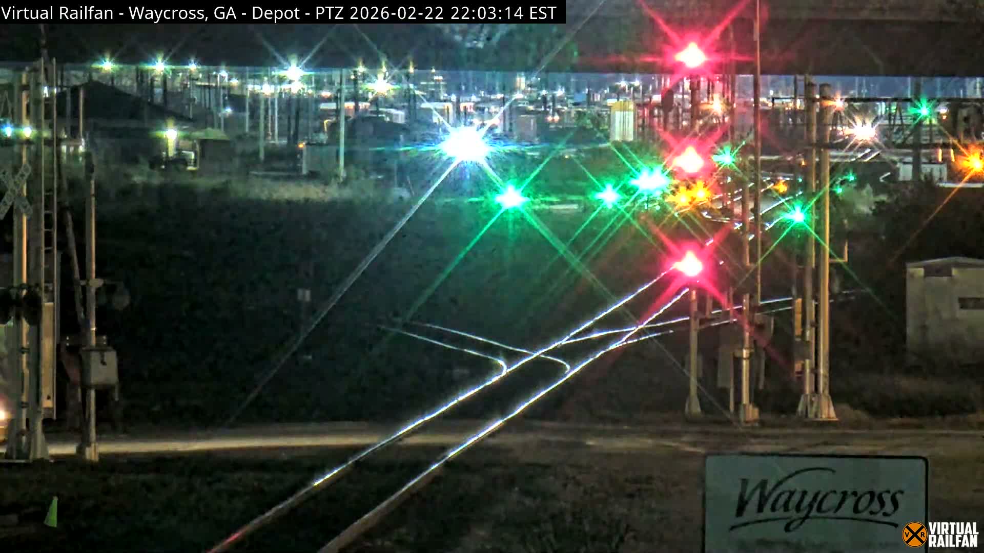 Waycross Railway Depot Live Cam - Waycross, Ware, Georgia, USA  