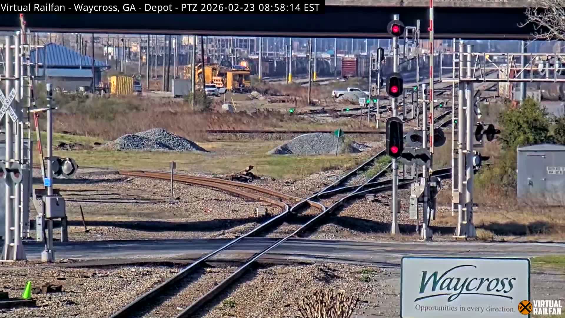 Waycross Railway Depot Live Cam - Waycross, Ware, Georgia, USA  