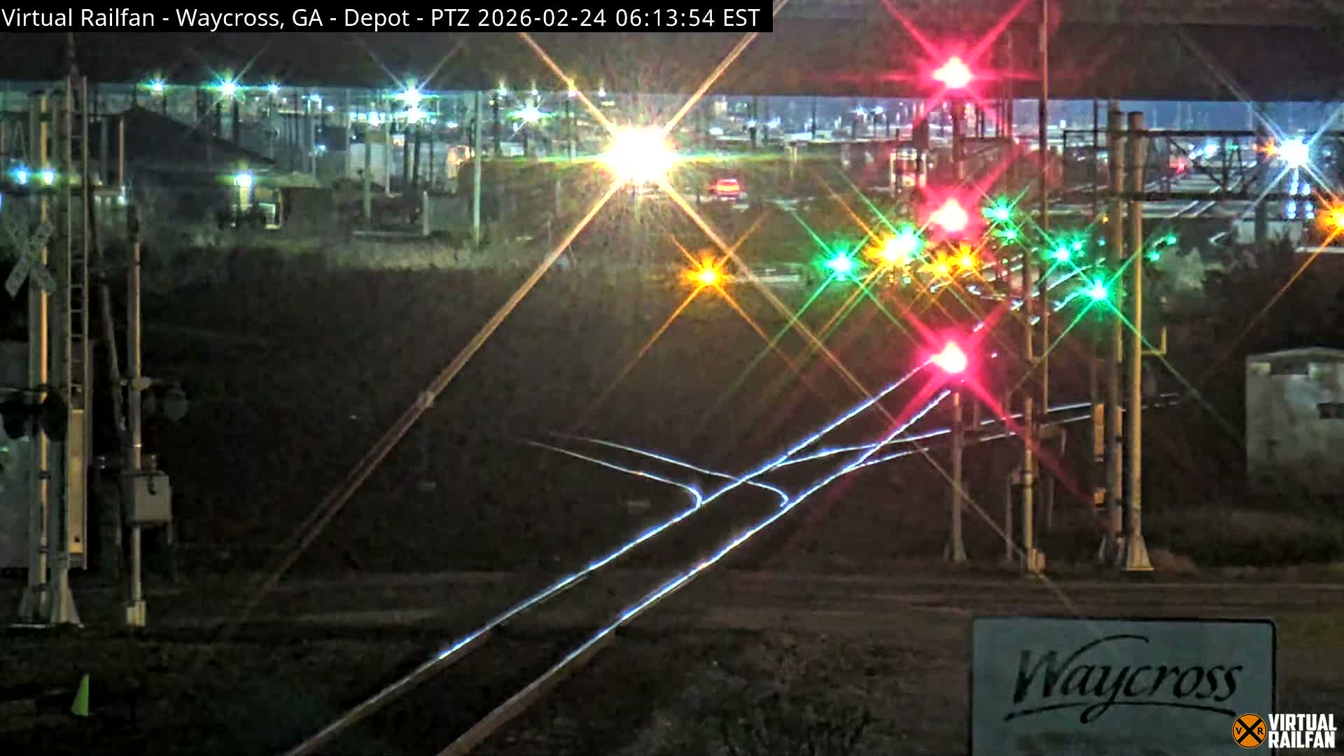 Waycross Railway Depot Live Cam - Waycross, Ware, Georgia, USA  