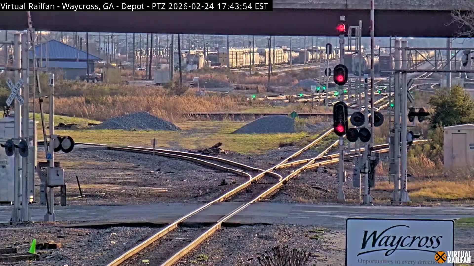 Waycross Railway Depot Live Cam - Waycross, Ware, Georgia, USA  