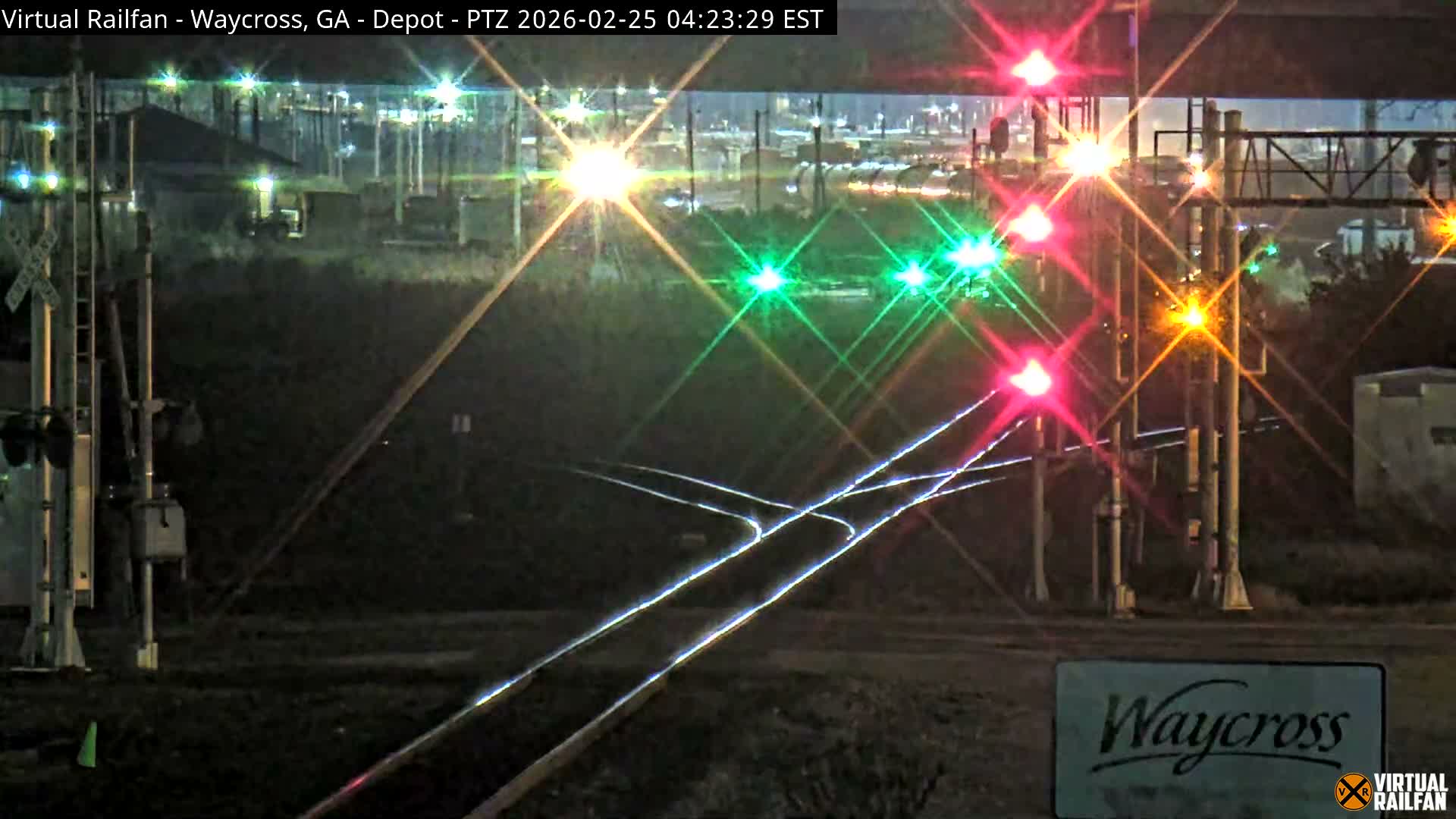 Waycross Railway Depot Live Cam - Waycross, Ware, Georgia, USA  
