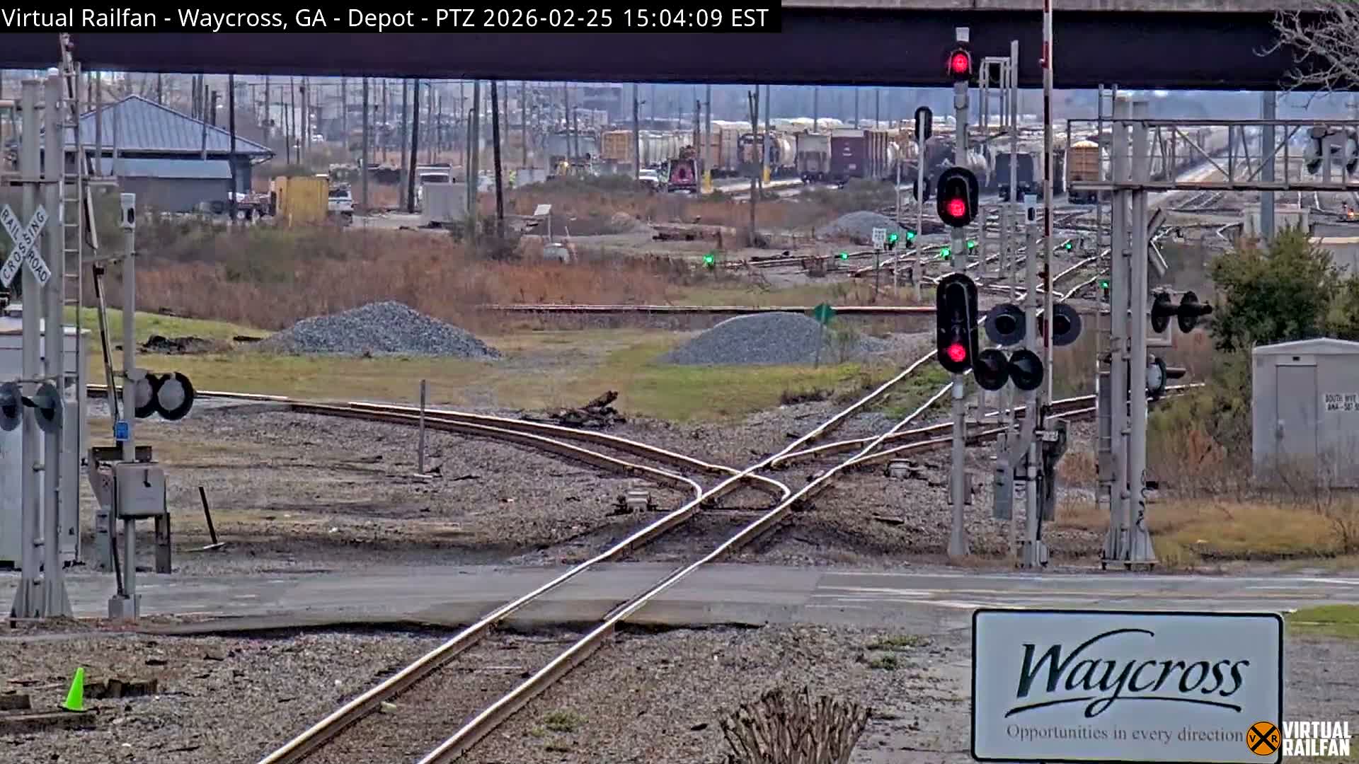 Waycross Railway Depot Live Cam - Waycross, Ware, Georgia, USA  