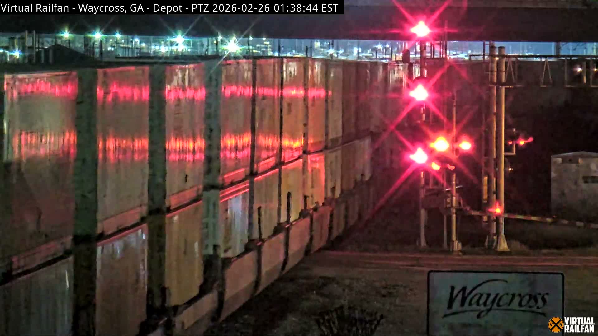 Waycross Railway Depot Live Cam - Waycross, Ware, Georgia, USA  