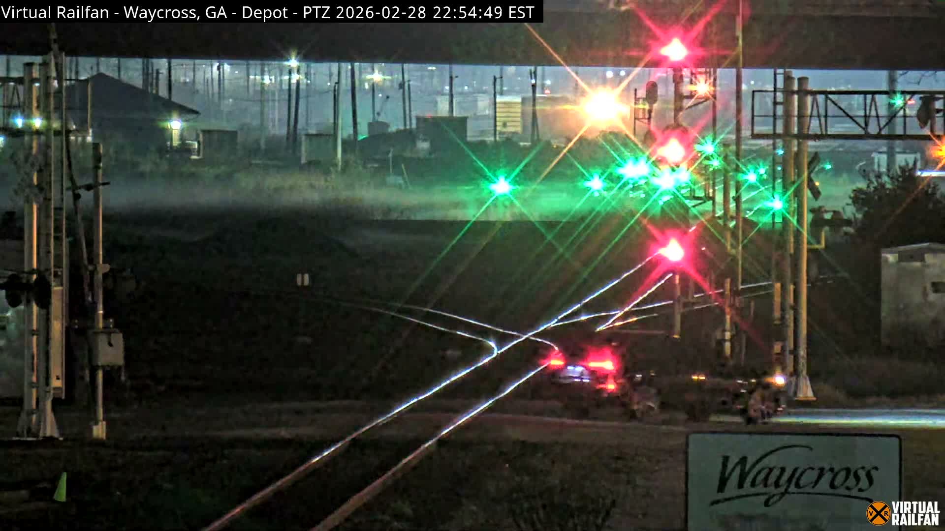 Waycross Railway Depot Live Cam - Waycross, Ware, Georgia, USA  