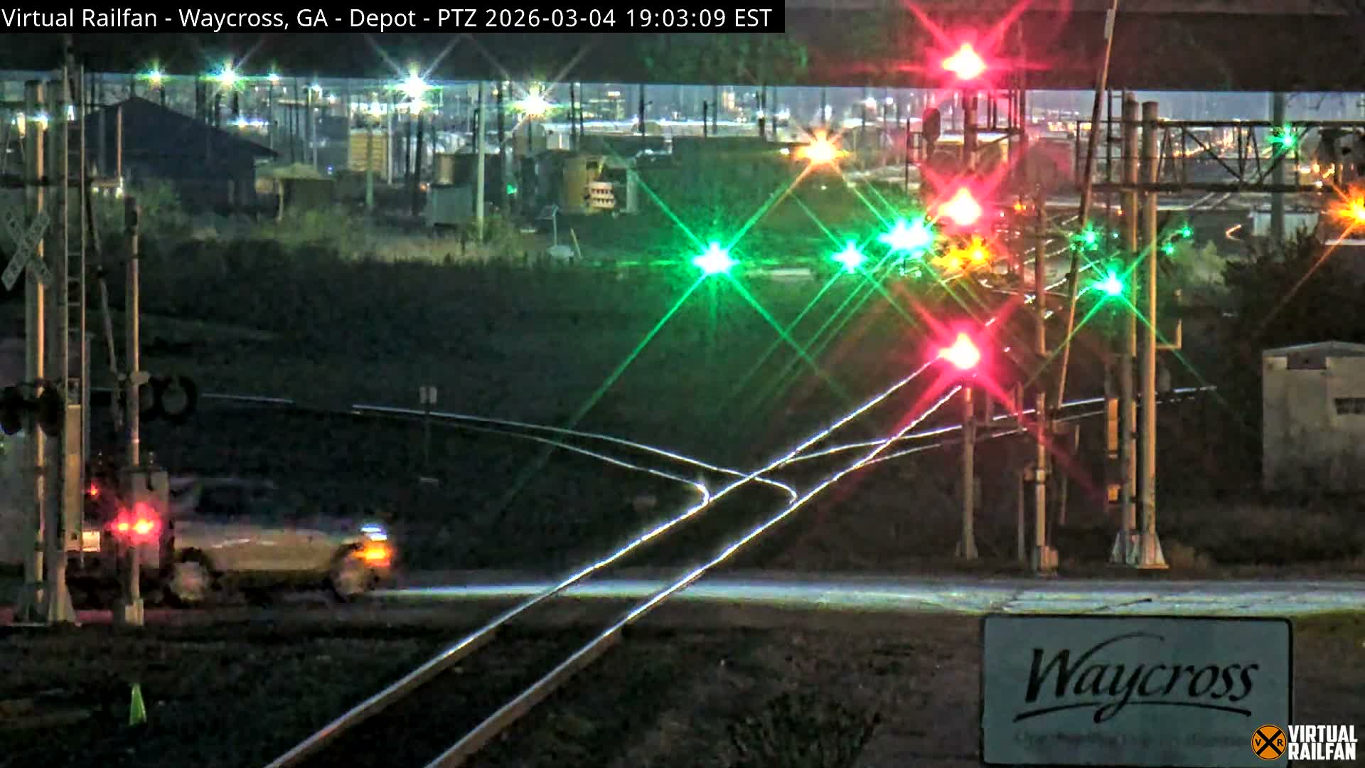 Waycross Railway Depot Live Cam - Waycross, Ware, Georgia, USA  