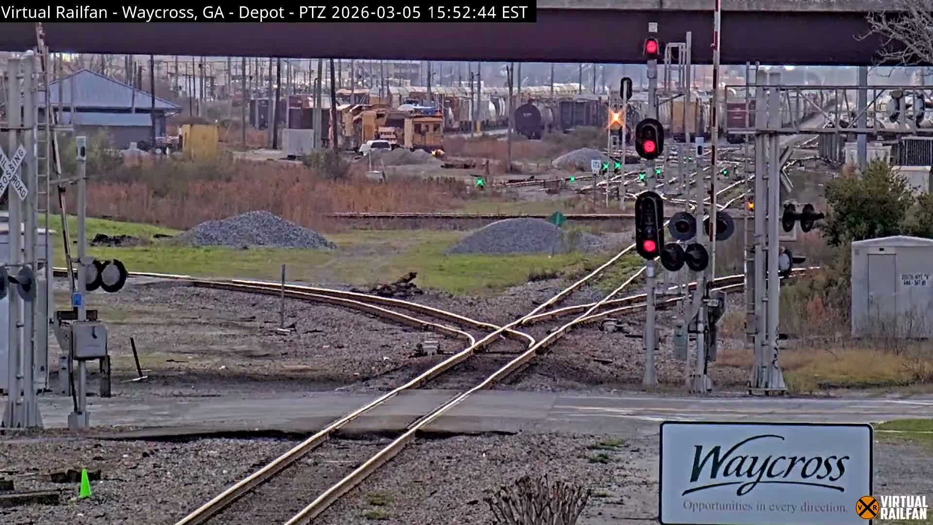 Waycross Railway Depot Live Cam - Waycross, Ware, Georgia, USA  