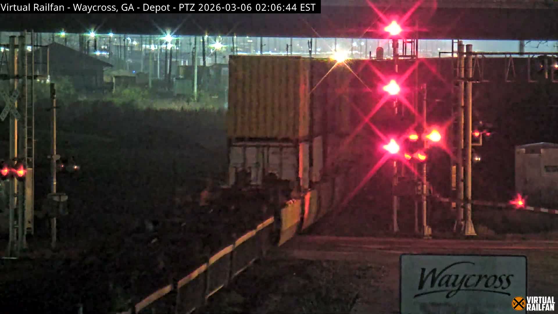 Waycross Railway Depot Live Cam - Waycross, Ware, Georgia, USA  