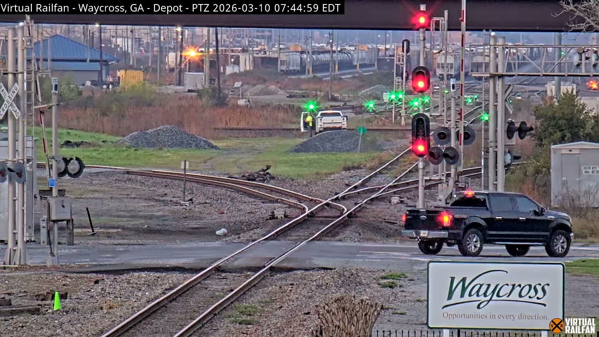 Waycross Railway Depot Live Cam - Waycross, Ware, Georgia, USA  