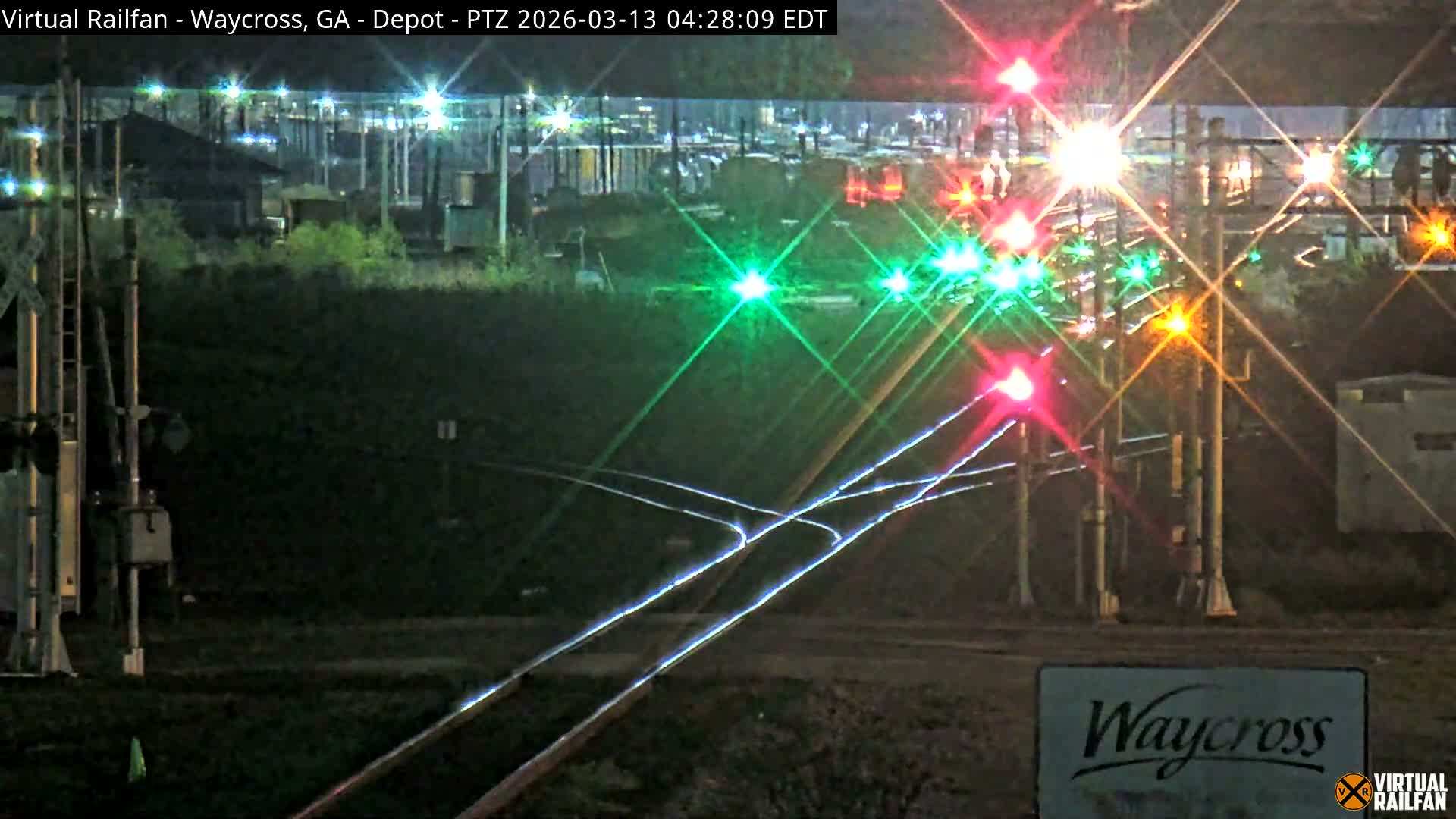 Waycross Railway Depot Live Cam - Waycross, Ware, Georgia, USA  