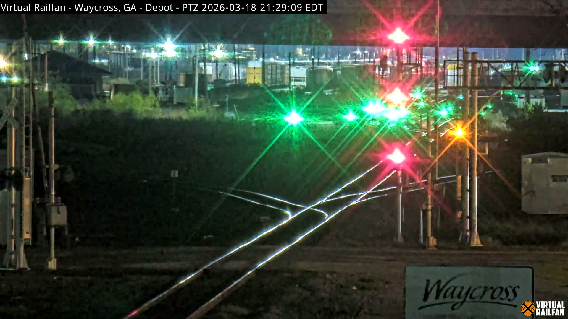 Waycross Railway Depot Live Cam - Waycross, Ware, Georgia, USA  