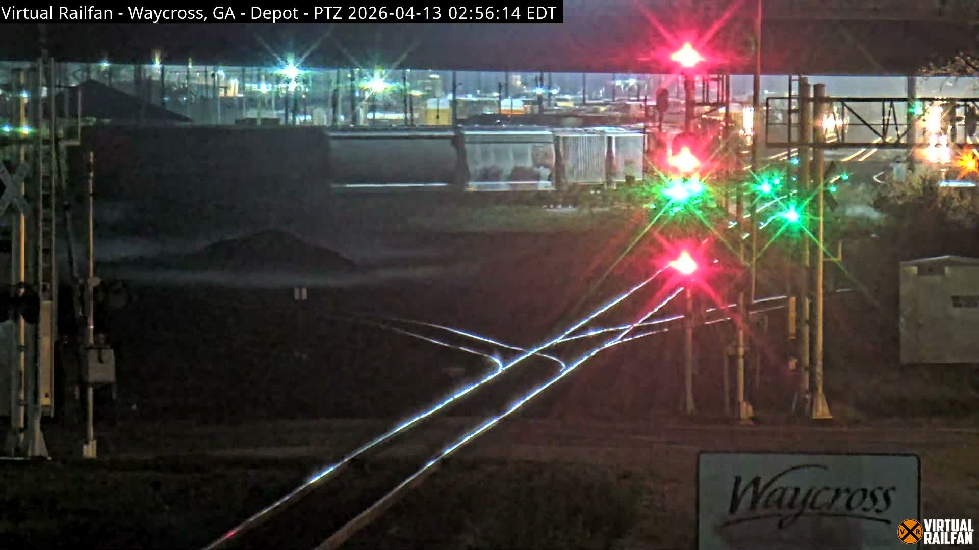 Waycross Railway Depot Live Cam - Waycross, Ware, Georgia, USA  