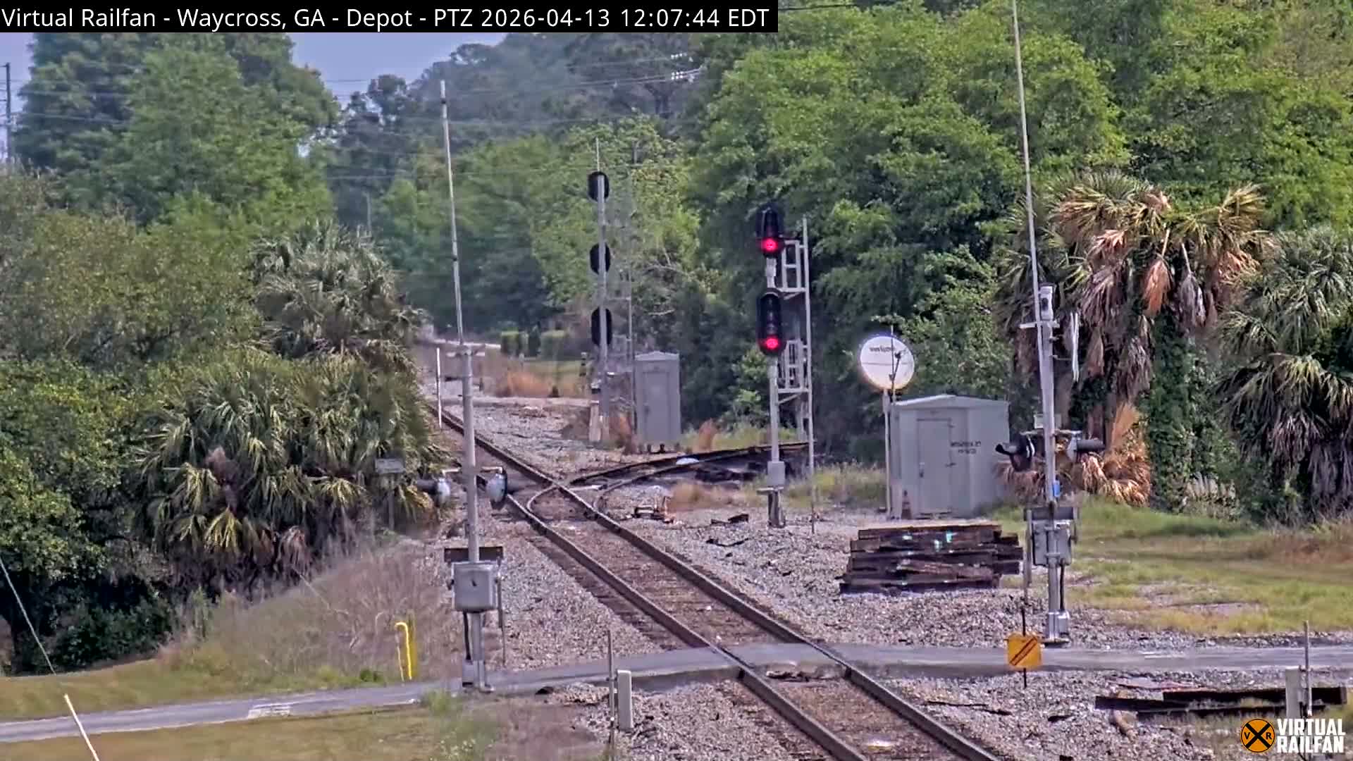 Waycross Railway Depot Live Cam - Waycross, Ware, Georgia, USA  