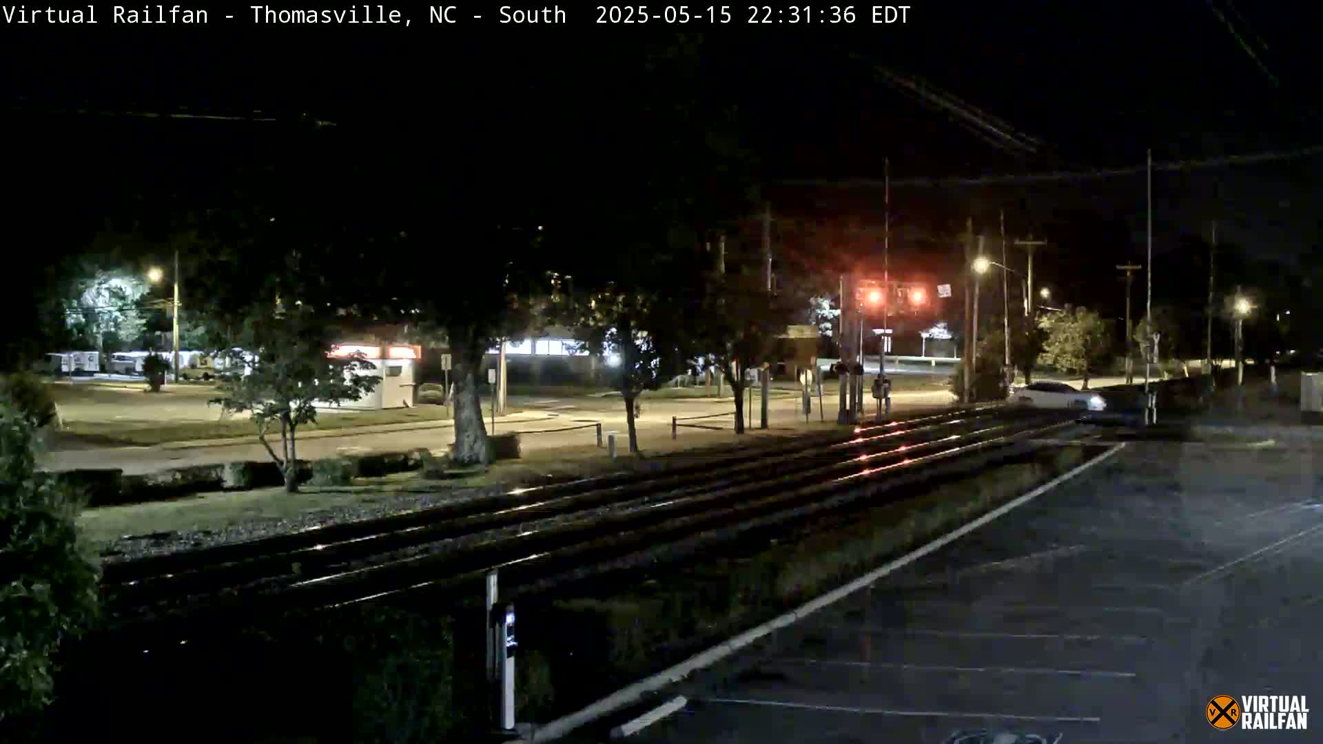 Thomasville Railway Fisher Ferry St. Junction Live Cam - Thomasville, Davidson, North Carolina, USA 