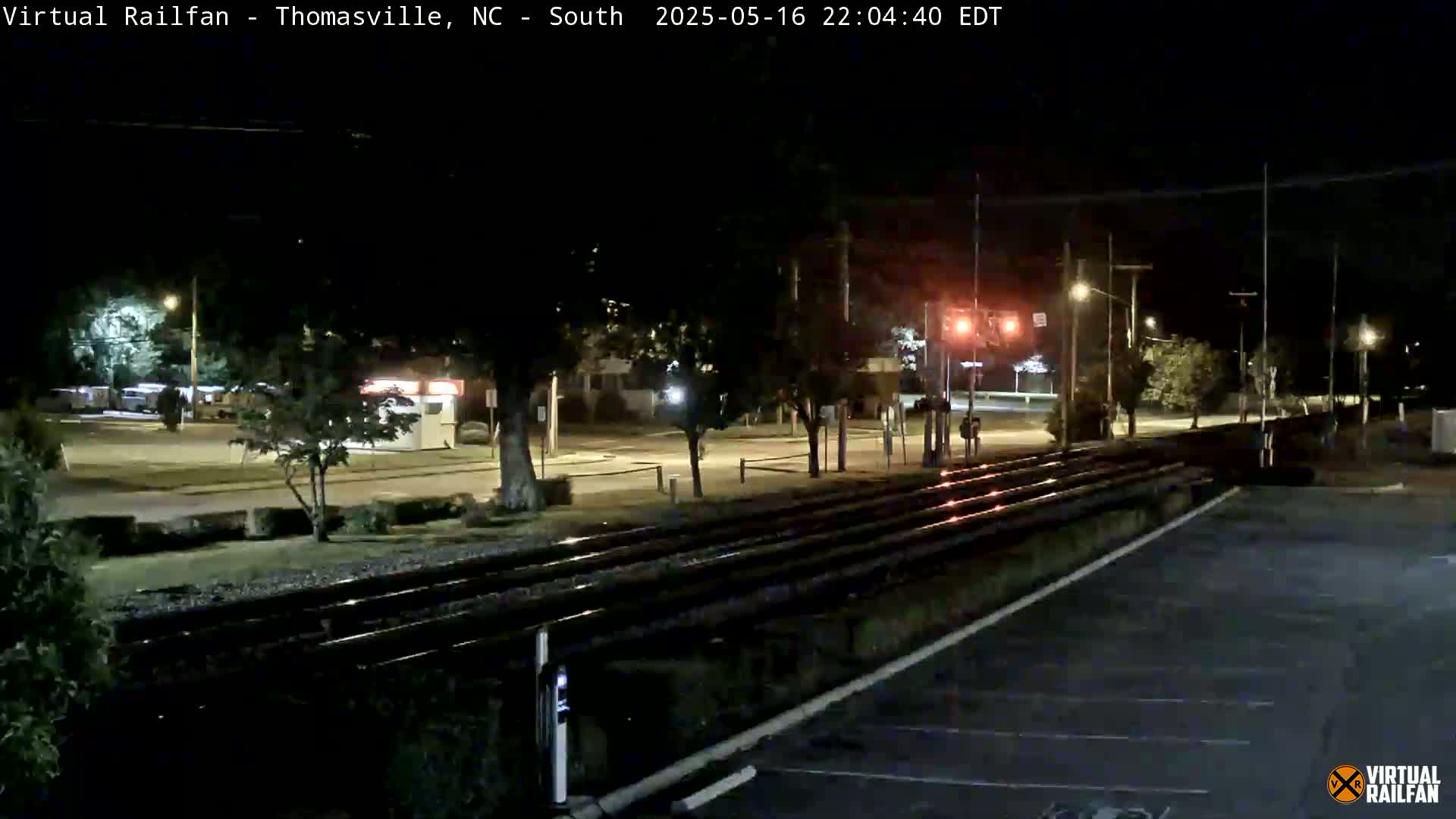 Thomasville Railway Fisher Ferry St. Junction Live Cam - Thomasville, Davidson, North Carolina, USA 