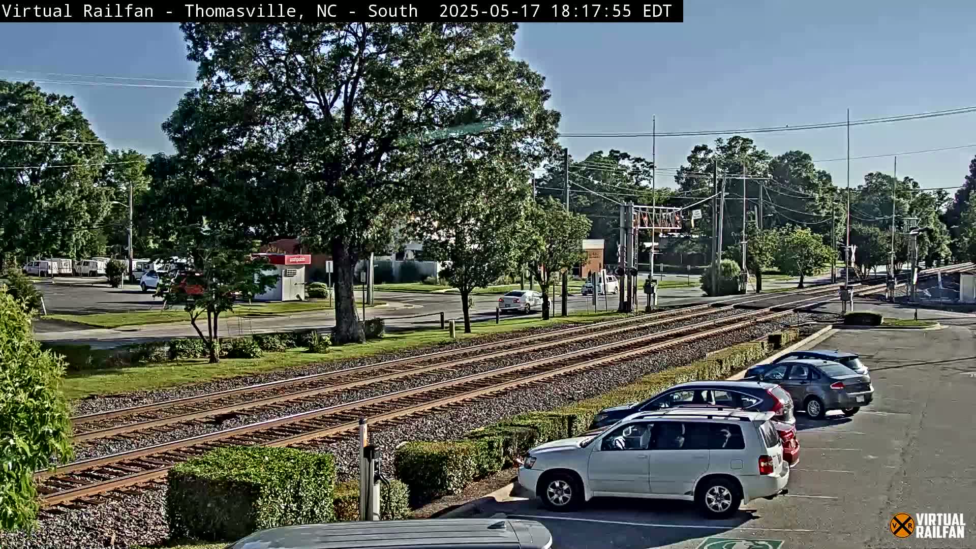 Thomasville Railway Fisher Ferry St. Junction Live Cam - Thomasville, Davidson, North Carolina, USA 