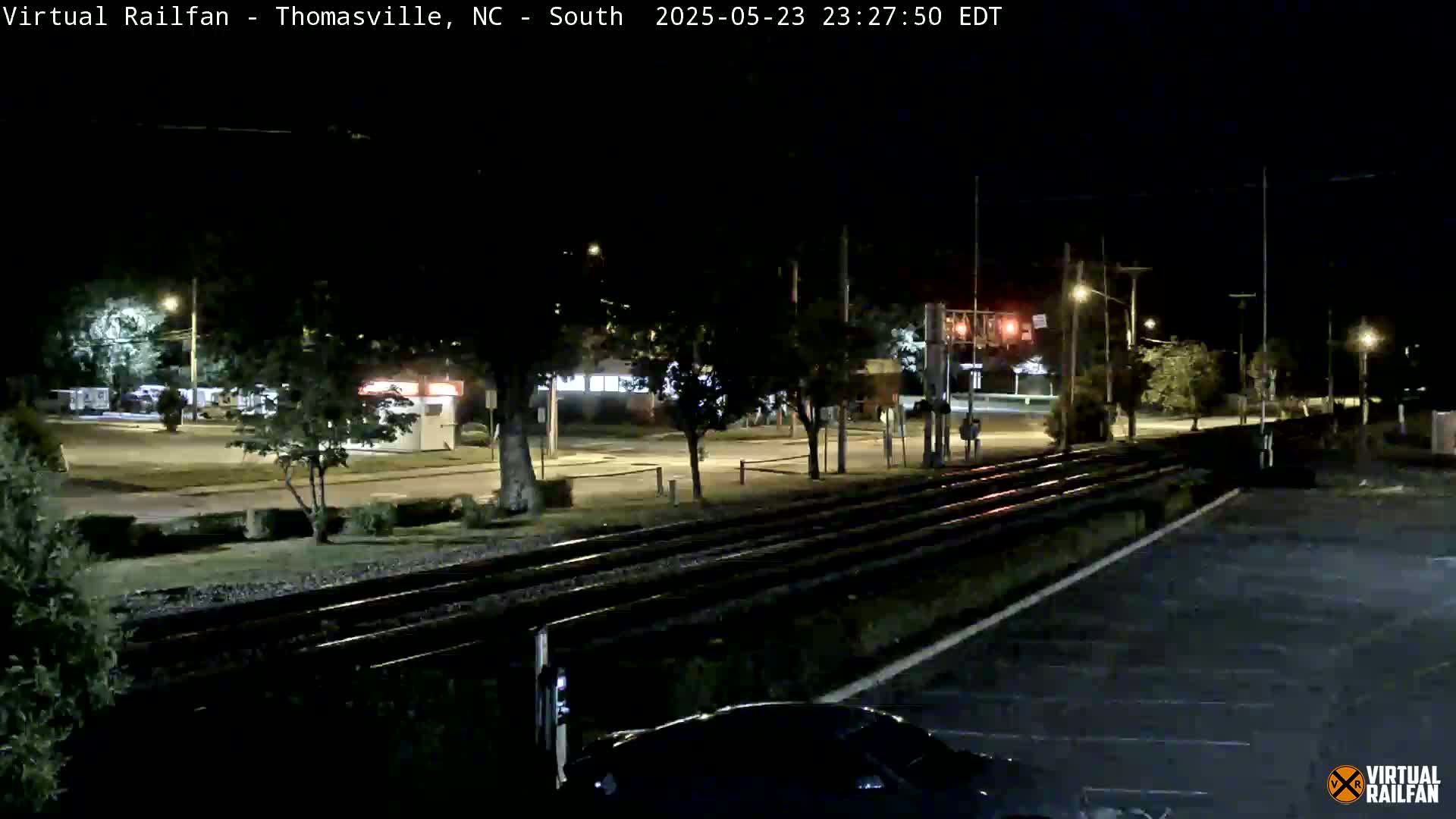Thomasville Railway Fisher Ferry St. Junction Live Cam - Thomasville, Davidson, North Carolina, USA 