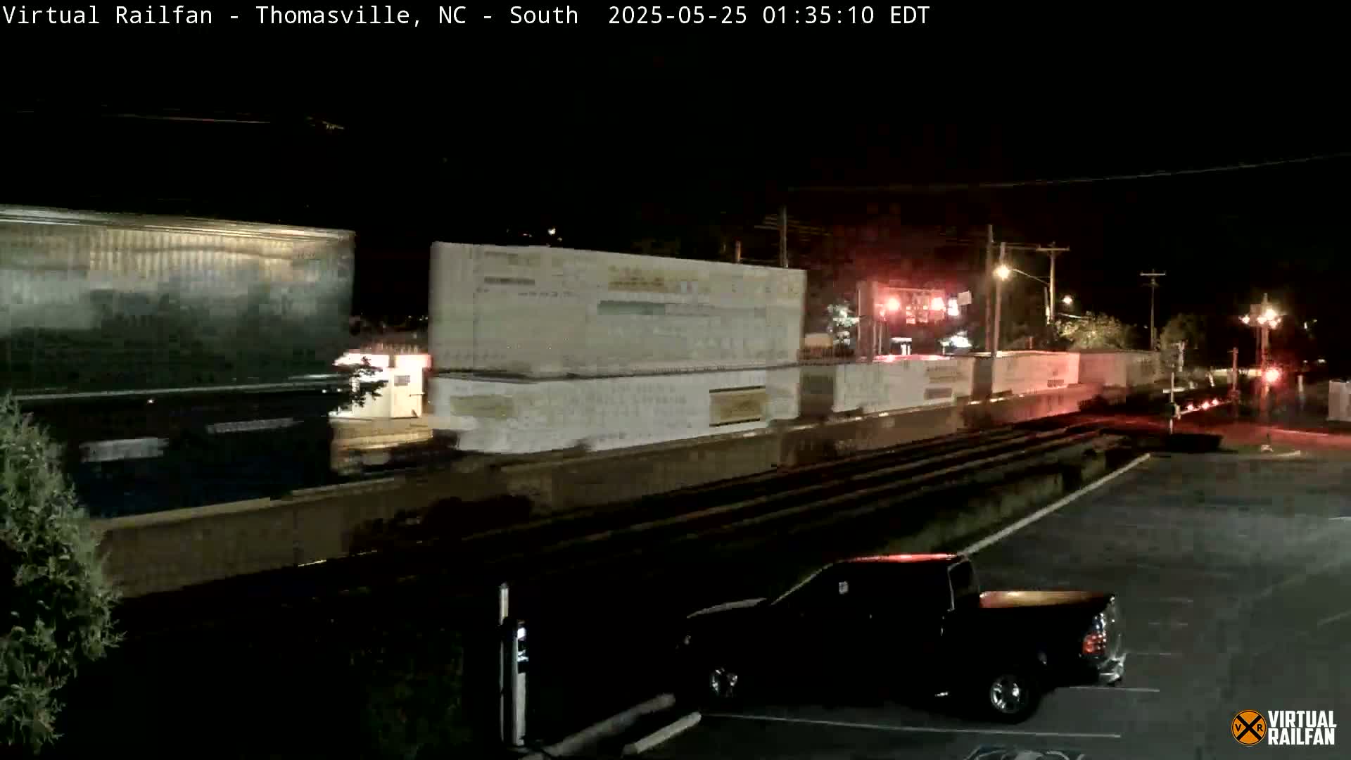 Thomasville Railway Fisher Ferry St. Junction Live Cam - Thomasville, Davidson, North Carolina, USA 