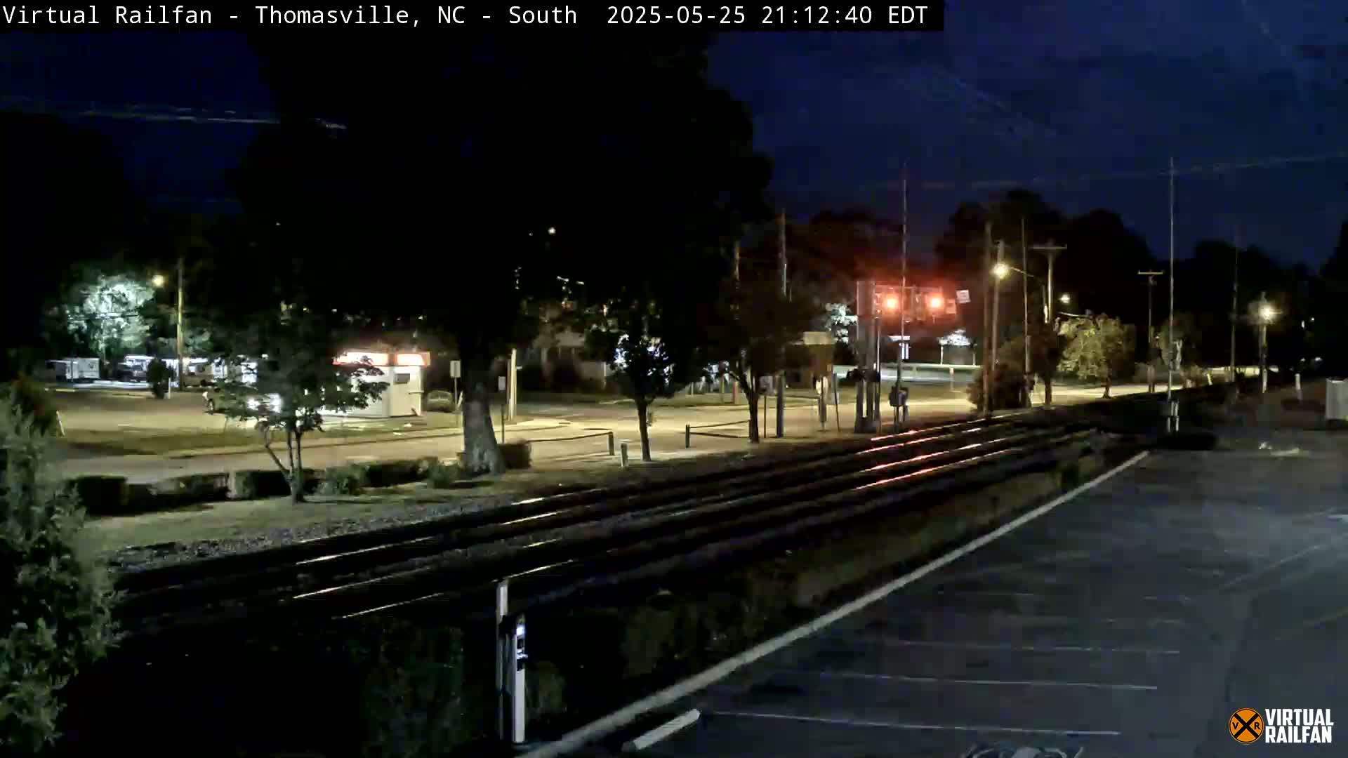 Thomasville Railway Fisher Ferry St. Junction Live Cam - Thomasville, Davidson, North Carolina, USA 