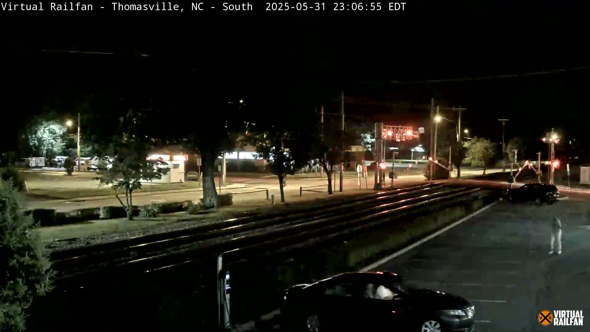 Thomasville Railway Fisher Ferry St. Junction Live Cam - Thomasville, Davidson, North Carolina, USA 