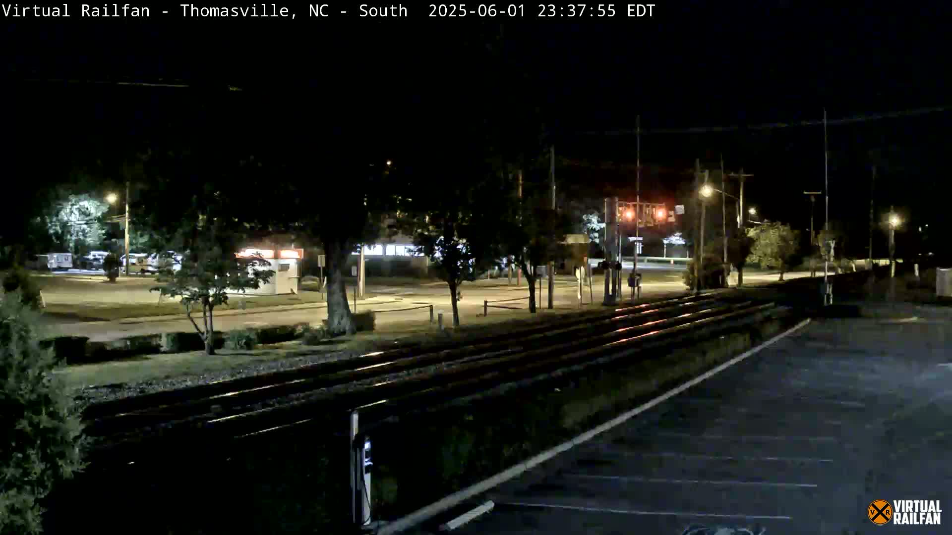 Thomasville Railway Fisher Ferry St. Junction Live Cam - Thomasville, Davidson, North Carolina, USA 