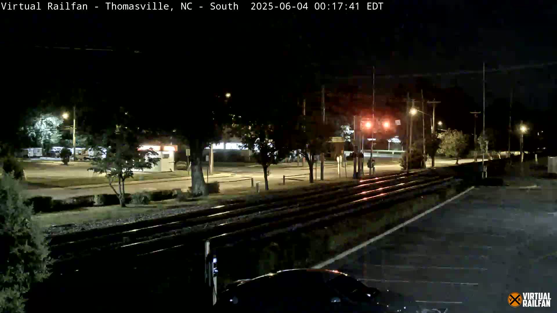 Thomasville Railway Fisher Ferry St. Junction Live Cam - Thomasville, Davidson, North Carolina, USA 