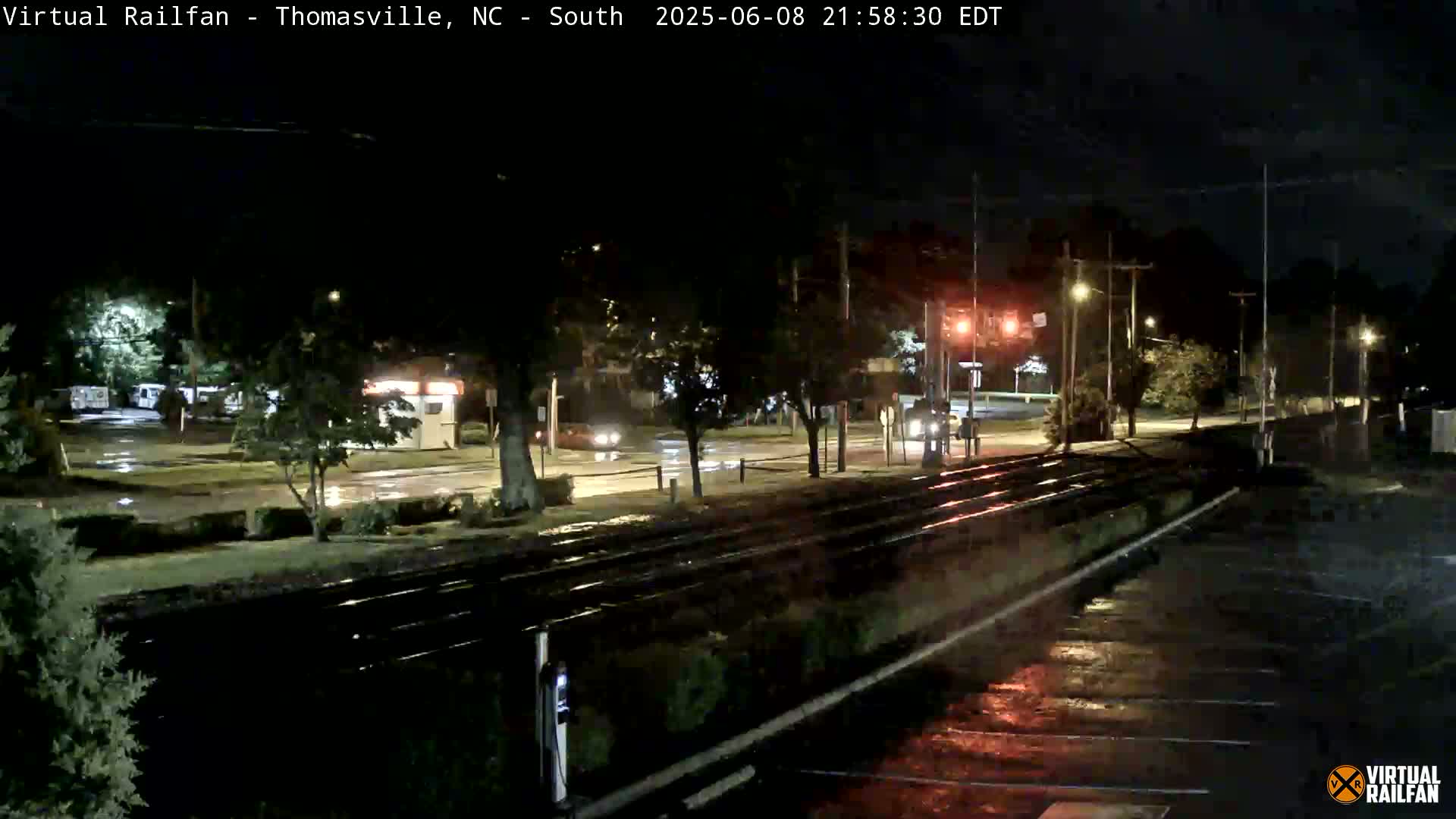 Thomasville Railway Fisher Ferry St. Junction Live Cam - Thomasville, Davidson, North Carolina, USA 