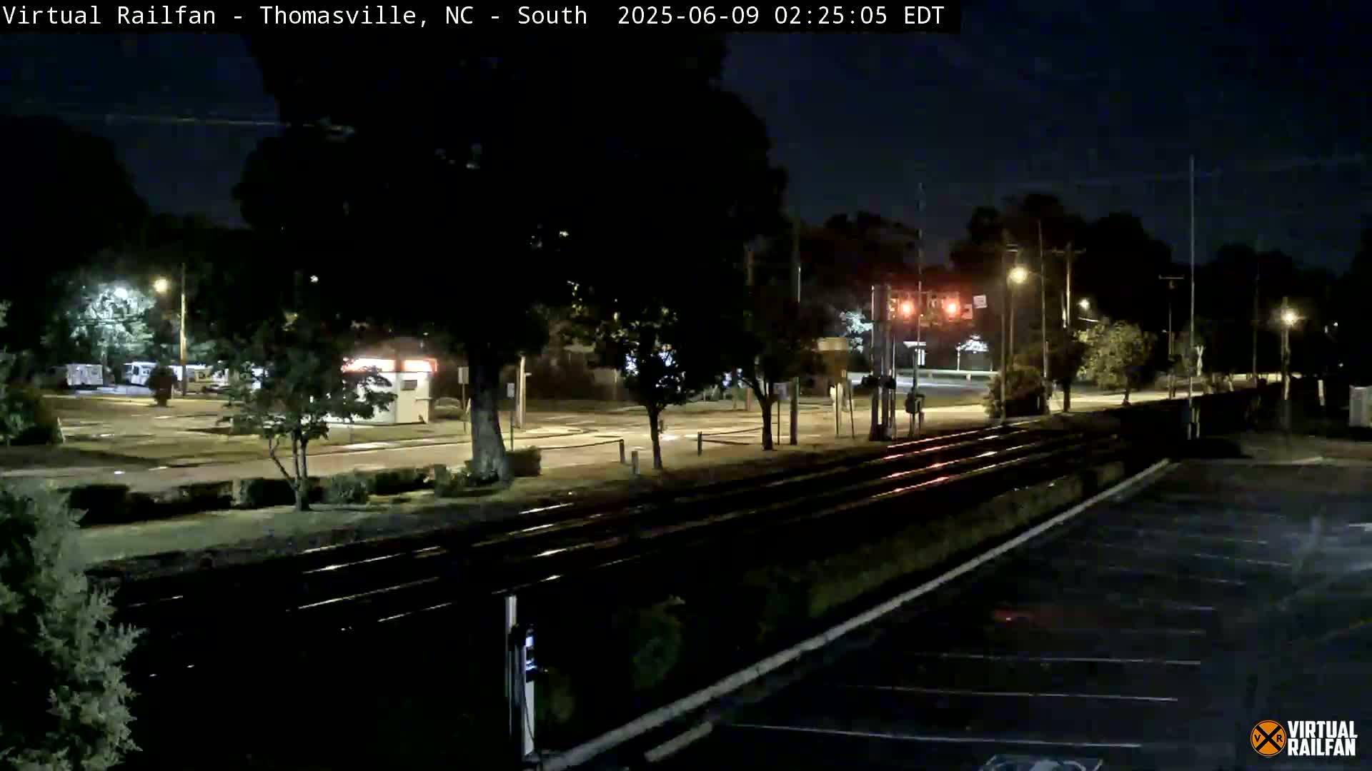 Thomasville Railway Fisher Ferry St. Junction Live Cam - Thomasville, Davidson, North Carolina, USA 