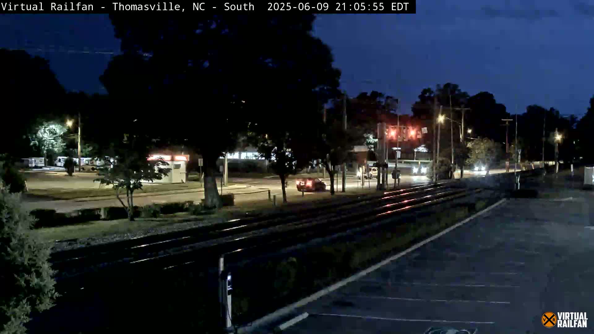 Thomasville Railway Fisher Ferry St. Junction Live Cam - Thomasville, Davidson, North Carolina, USA 