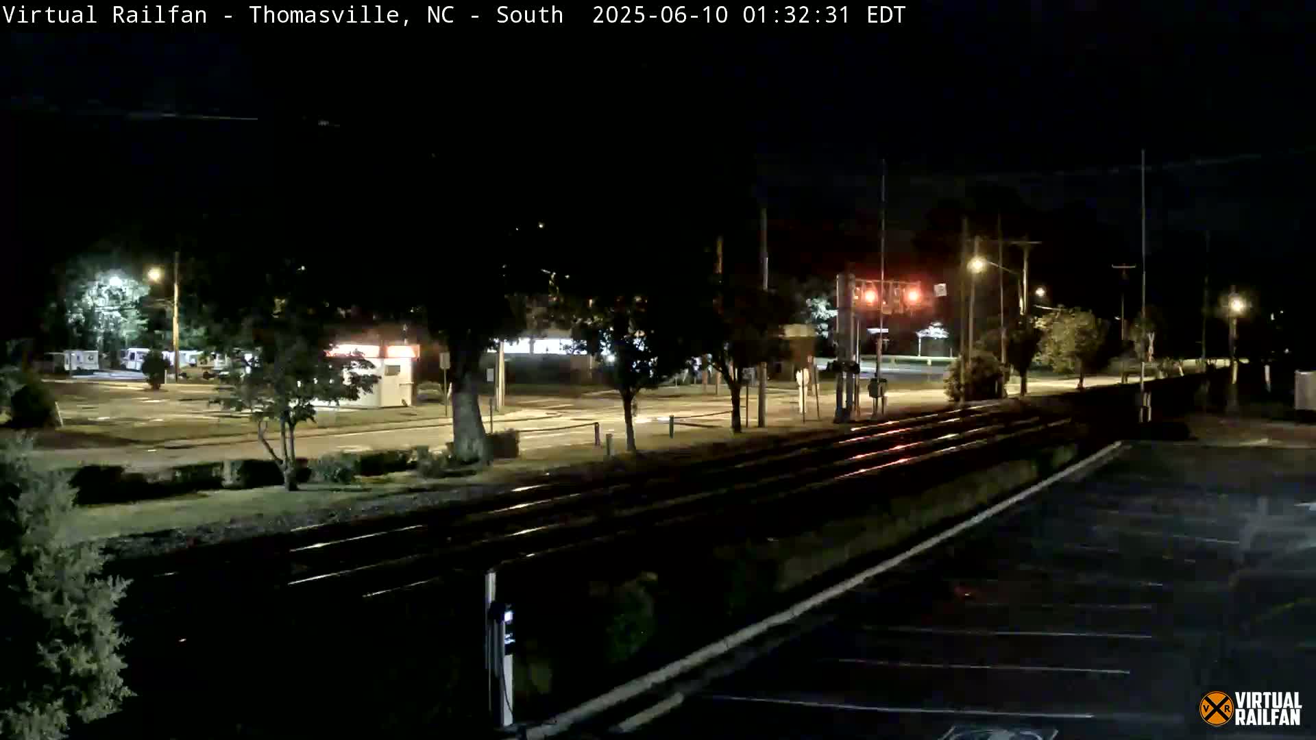 Thomasville Railway Fisher Ferry St. Junction Live Cam - Thomasville, Davidson, North Carolina, USA 