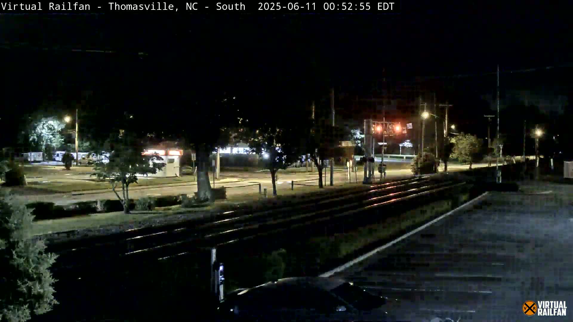 Thomasville Railway Fisher Ferry St. Junction Live Cam - Thomasville, Davidson, North Carolina, USA 
