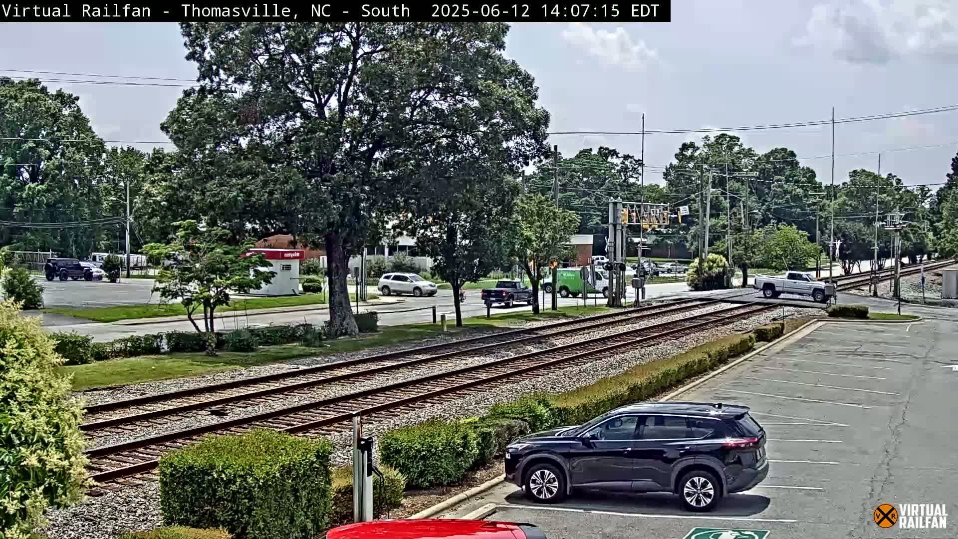 Thomasville Railway Fisher Ferry St. Junction Live Cam - Thomasville, Davidson, North Carolina, USA 
