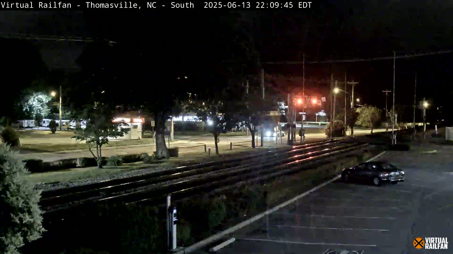 Thomasville Railway Fisher Ferry St. Junction Live Cam - Thomasville, Davidson, North Carolina, USA 