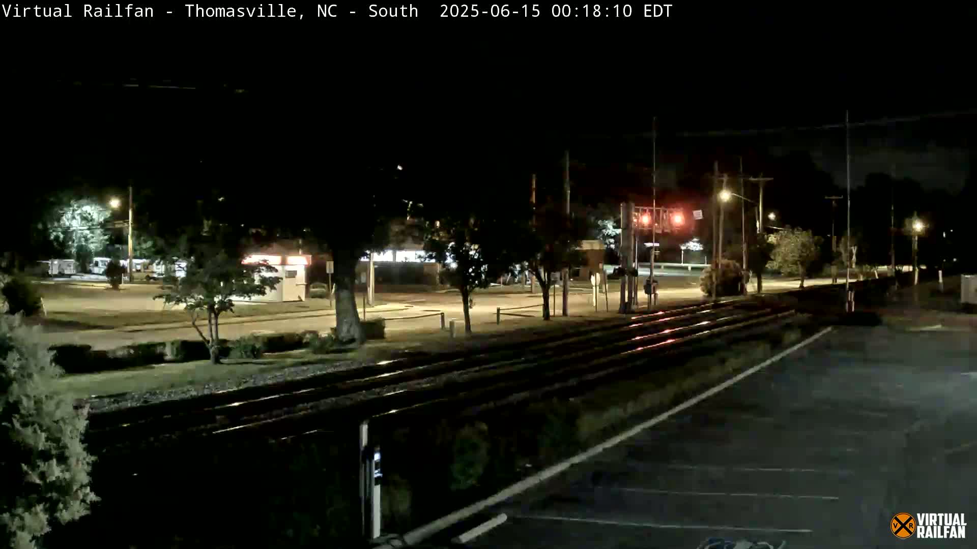 Thomasville Railway Fisher Ferry St. Junction Live Cam - Thomasville, Davidson, North Carolina, USA 