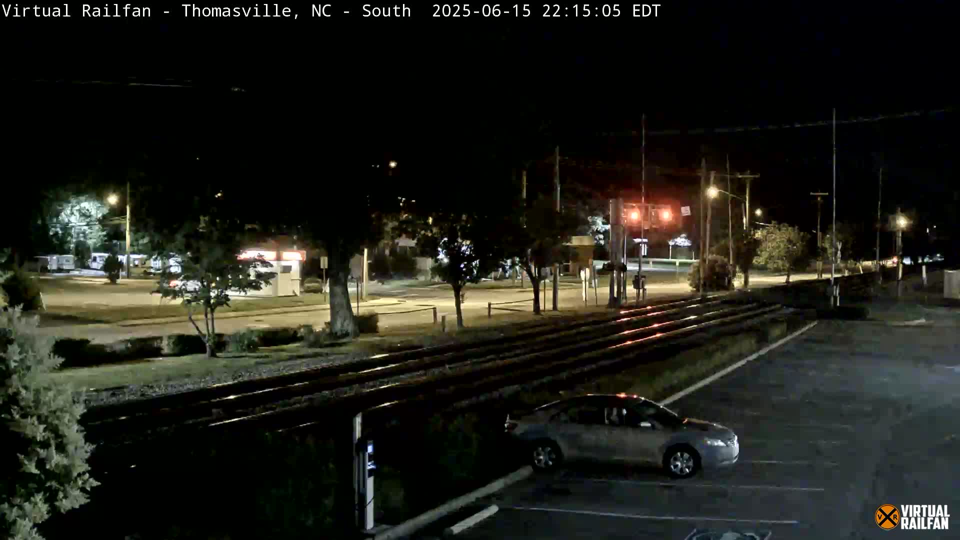 Thomasville Railway Fisher Ferry St. Junction Live Cam - Thomasville, Davidson, North Carolina, USA 