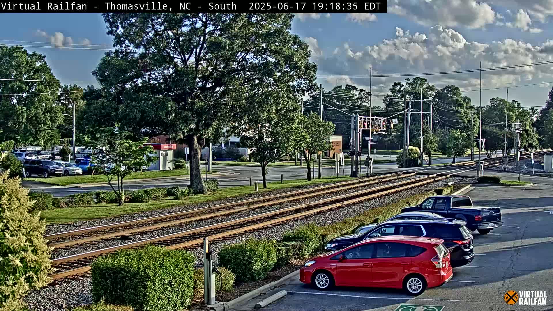 Thomasville Railway Fisher Ferry St. Junction Live Cam - Thomasville, Davidson, North Carolina, USA 