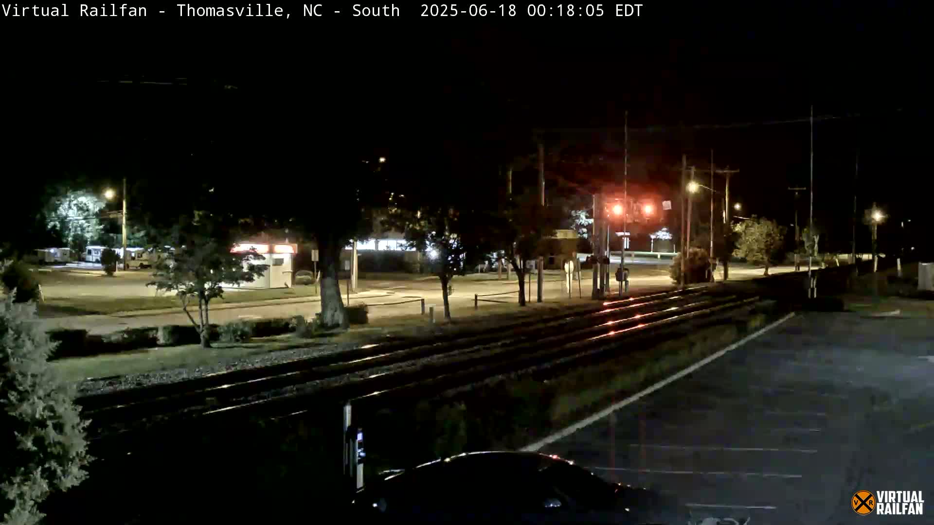 Thomasville Railway Fisher Ferry St. Junction Live Cam - Thomasville, Davidson, North Carolina, USA 