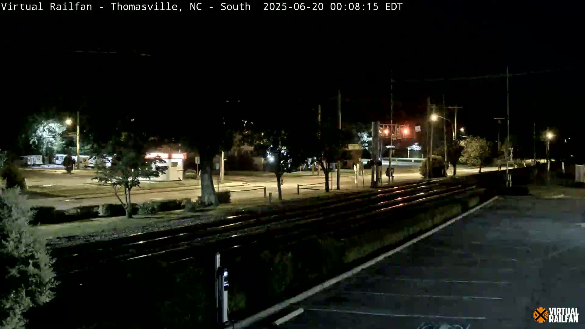 Thomasville Railway Fisher Ferry St. Junction Live Cam - Thomasville, Davidson, North Carolina, USA 