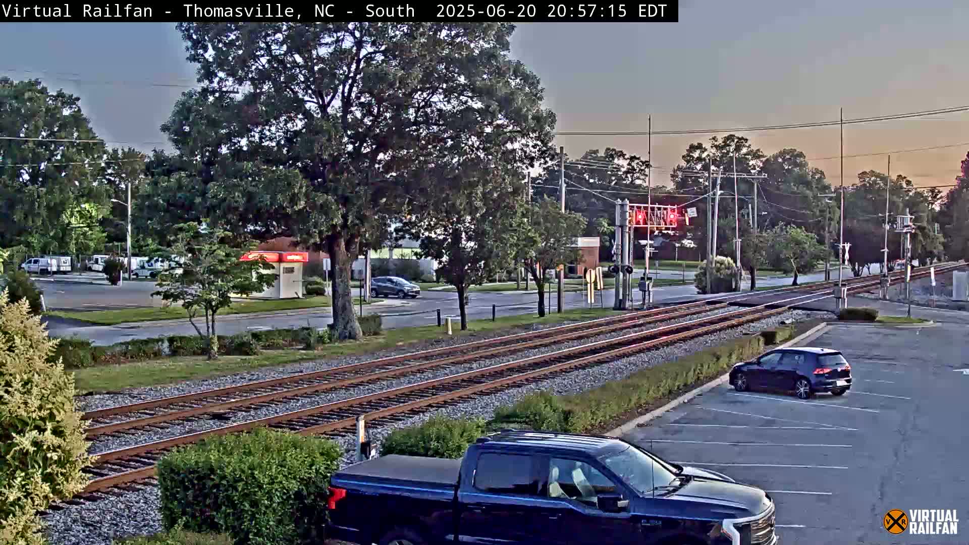 Thomasville Railway Fisher Ferry St. Junction Live Cam - Thomasville, Davidson, North Carolina, USA 